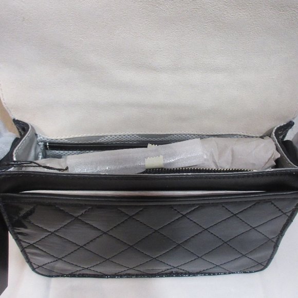 Vera Bradley Cole Mini Shoulder Bag Glossy NAVY MSRP $575 Limited Edition NWT! - Picture 8 of 15